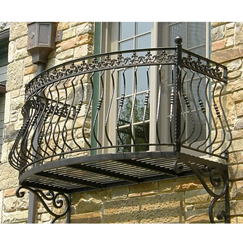cheap ornamental wrought iron grill for balcony window