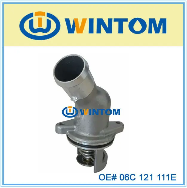 Vw engine auto parts 06C 121 111E automatic thermostat, Zhejiang car engine thermostat