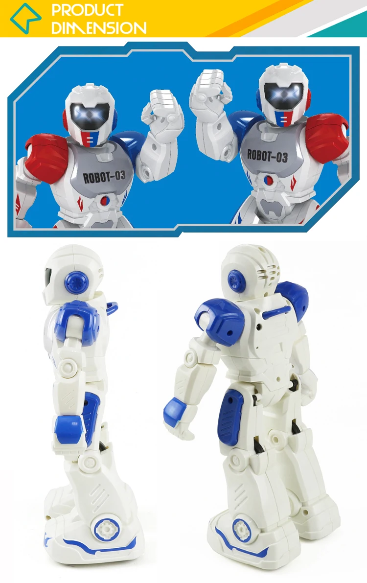 Интеллектуальные игрушки со звуком и светом робот с дистанционным управлением
