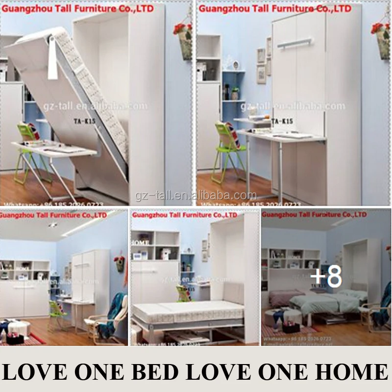 Популярные стены кровать с письменным столом кровать кабинета скрытые murpuy кровать