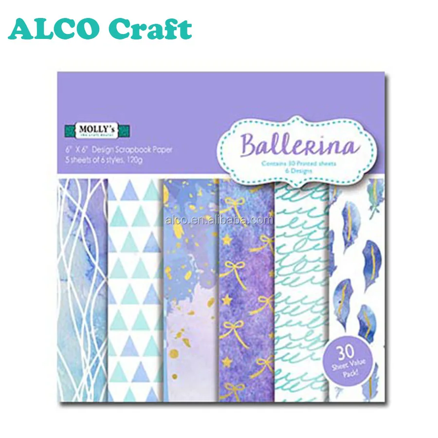 30 sheets ballerina design wholesale print paper for origami