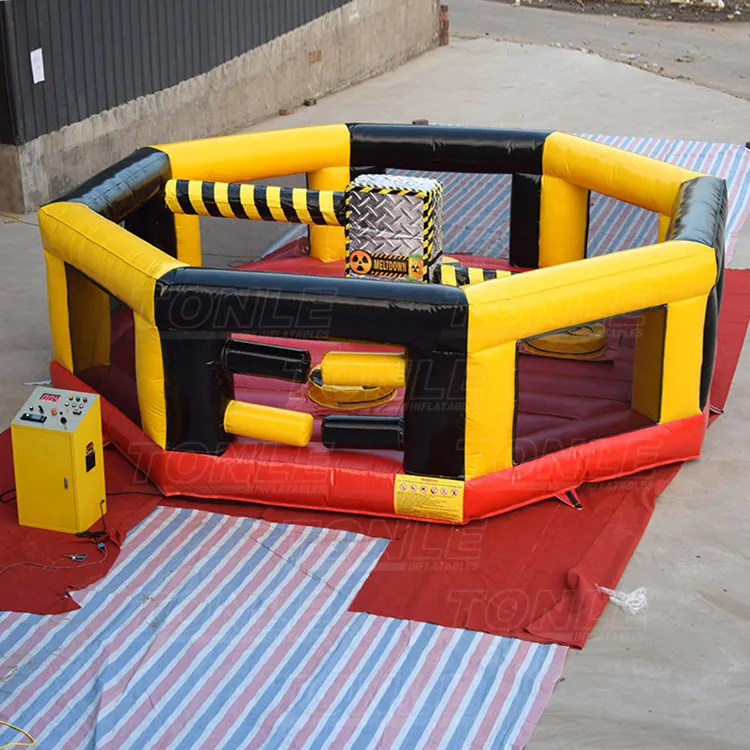 cheap 4 players inflatable last man standing,inflatable total wipeout sweeper game for sale