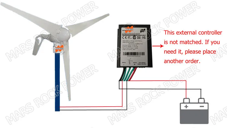 Cheapest price DC output 400W low start-up wind speed small home generator residential wind turbine