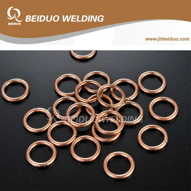 Phos copper Brazing Rings Welding ring BCuP-2 brazing filler