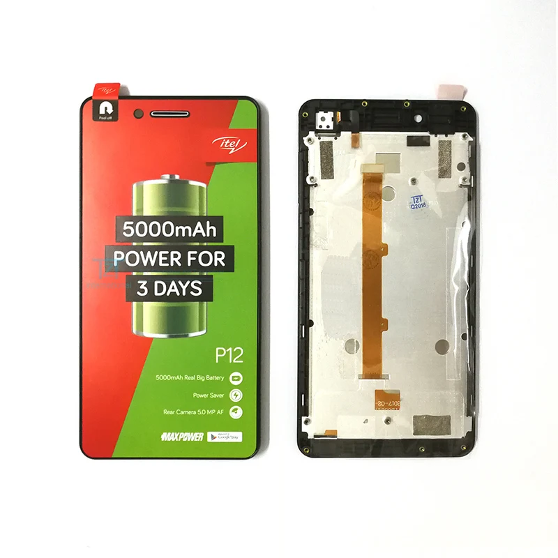 TZT Work Well Lcd Display for Itel 1501 1502 1503 1506 1507 1508 1516 1550 1551 1556 1701 1702 1703 1704 Screen