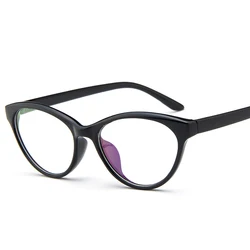 Oversized Fashion Big Frame Retro Vogue Cat Eye Optical Glasses Frames