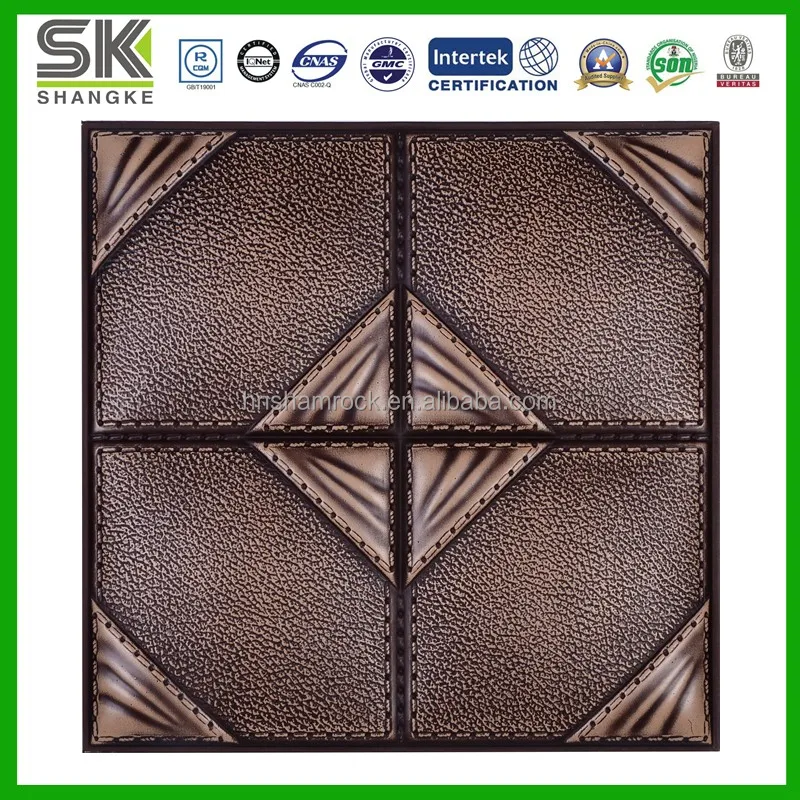 Embossed Faux Leather PU Foam Panel