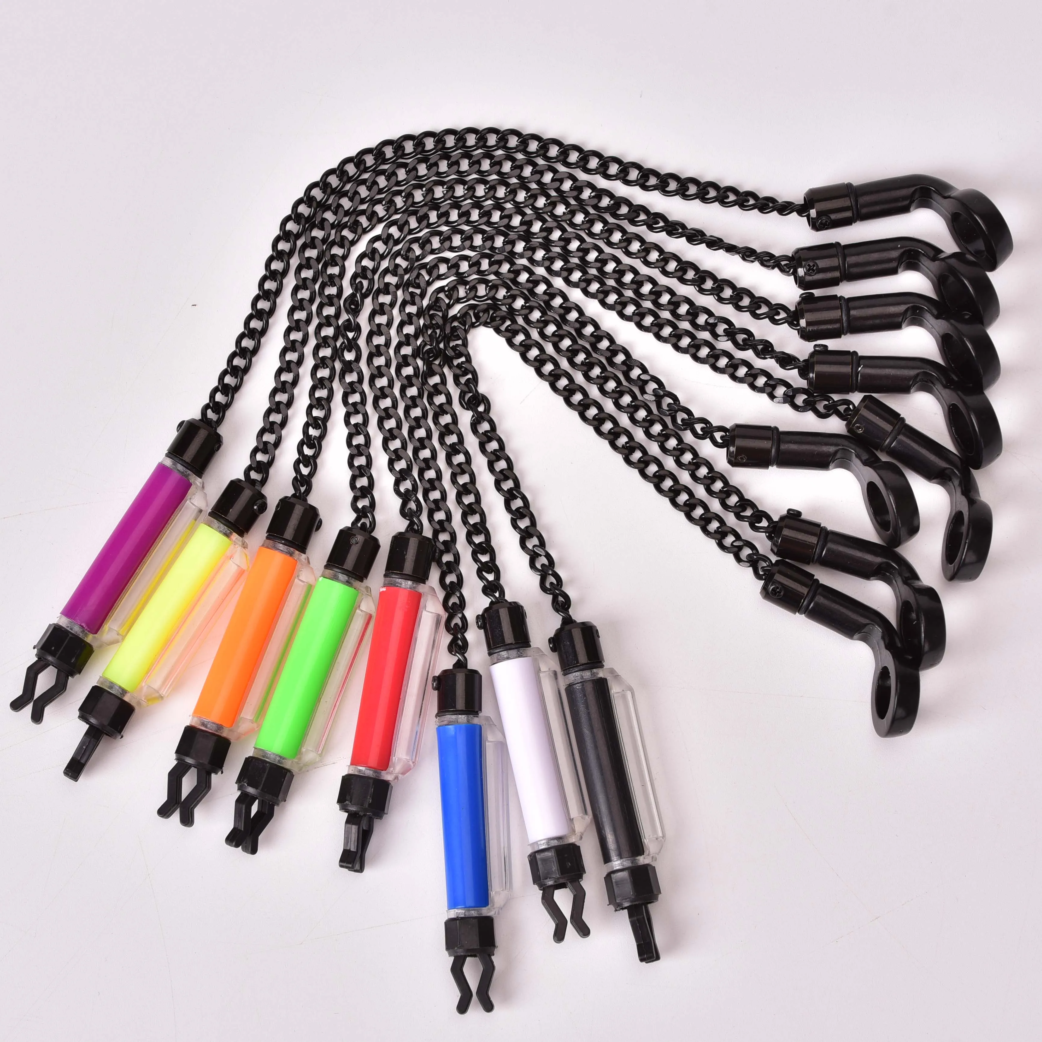 High Quality Popular Stainless Steel Chain Carp Fishing Swingers Bobbin  Indicators For Carp Fishing Bite Alarm