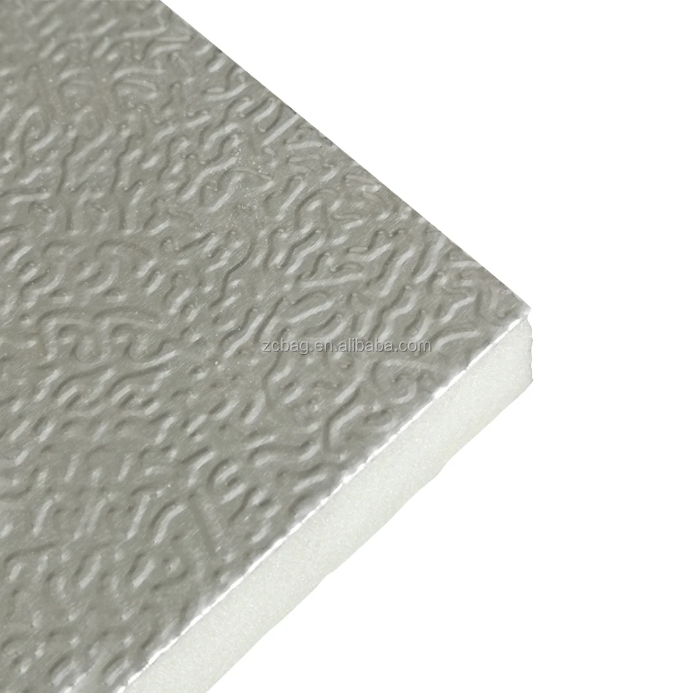 
High quality rigid PIR polyisocyanurate foam thermal insulation aluminum foil PIR board reflective foam roof insulation 
