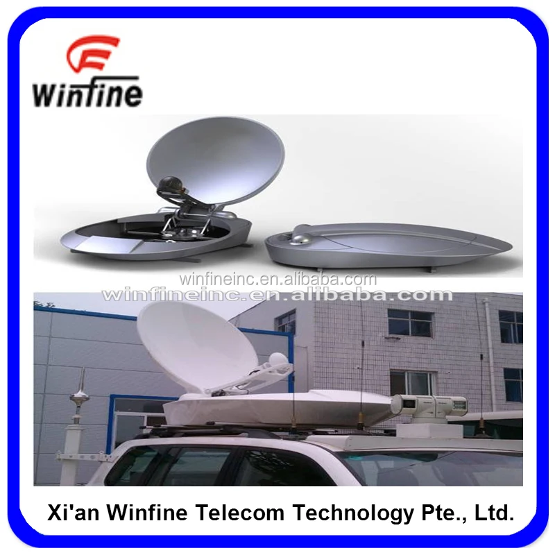 1.2m drive away satellite antenna