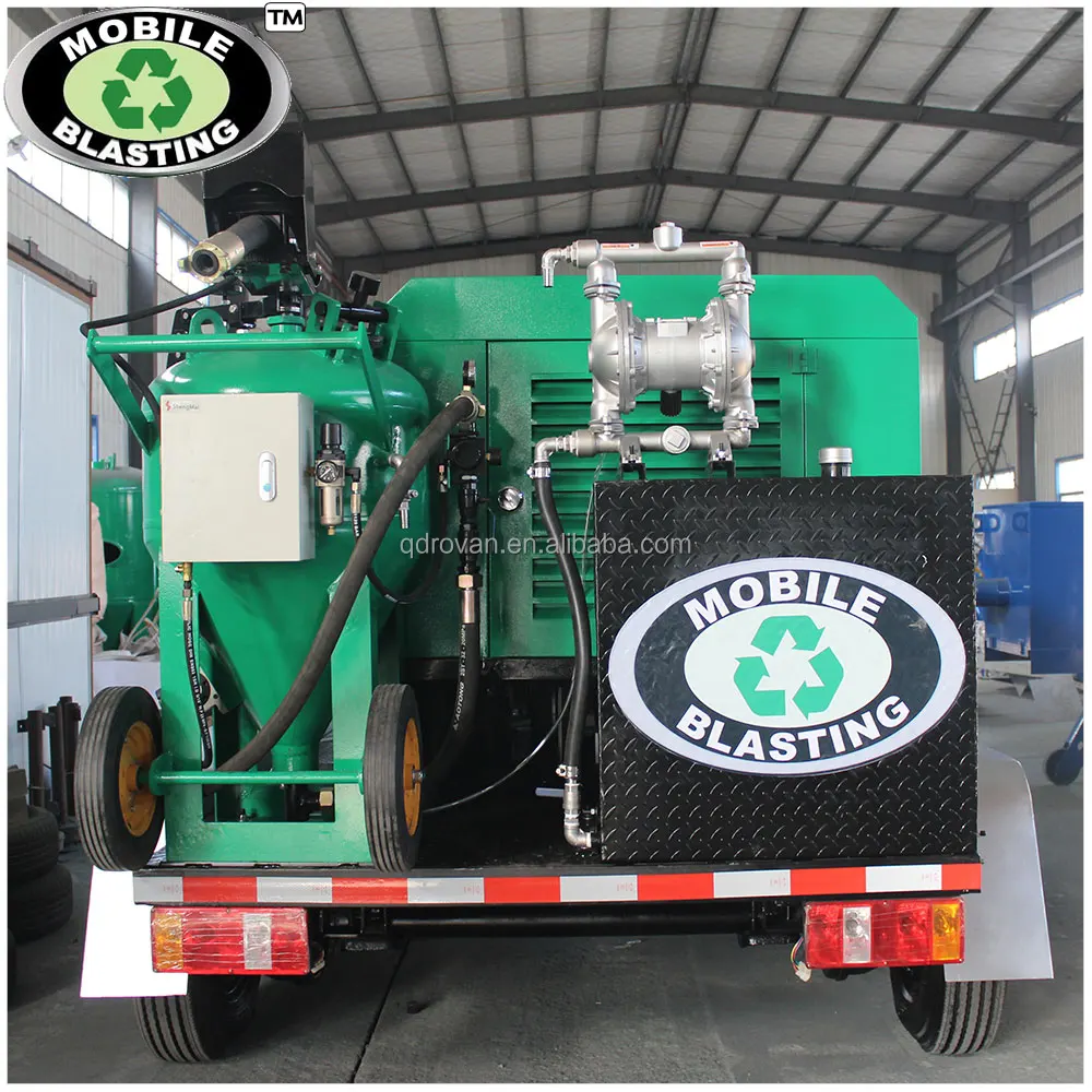 DB 150 small dustless blasting model to start cleaning business