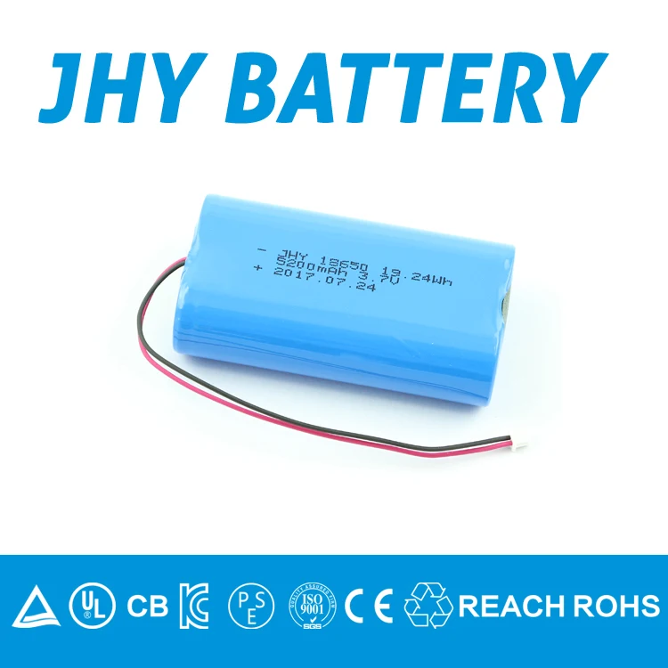 
shenzhen JHY 3.7v 2600mah lipo single cell battery pack for hybrid car battery 
