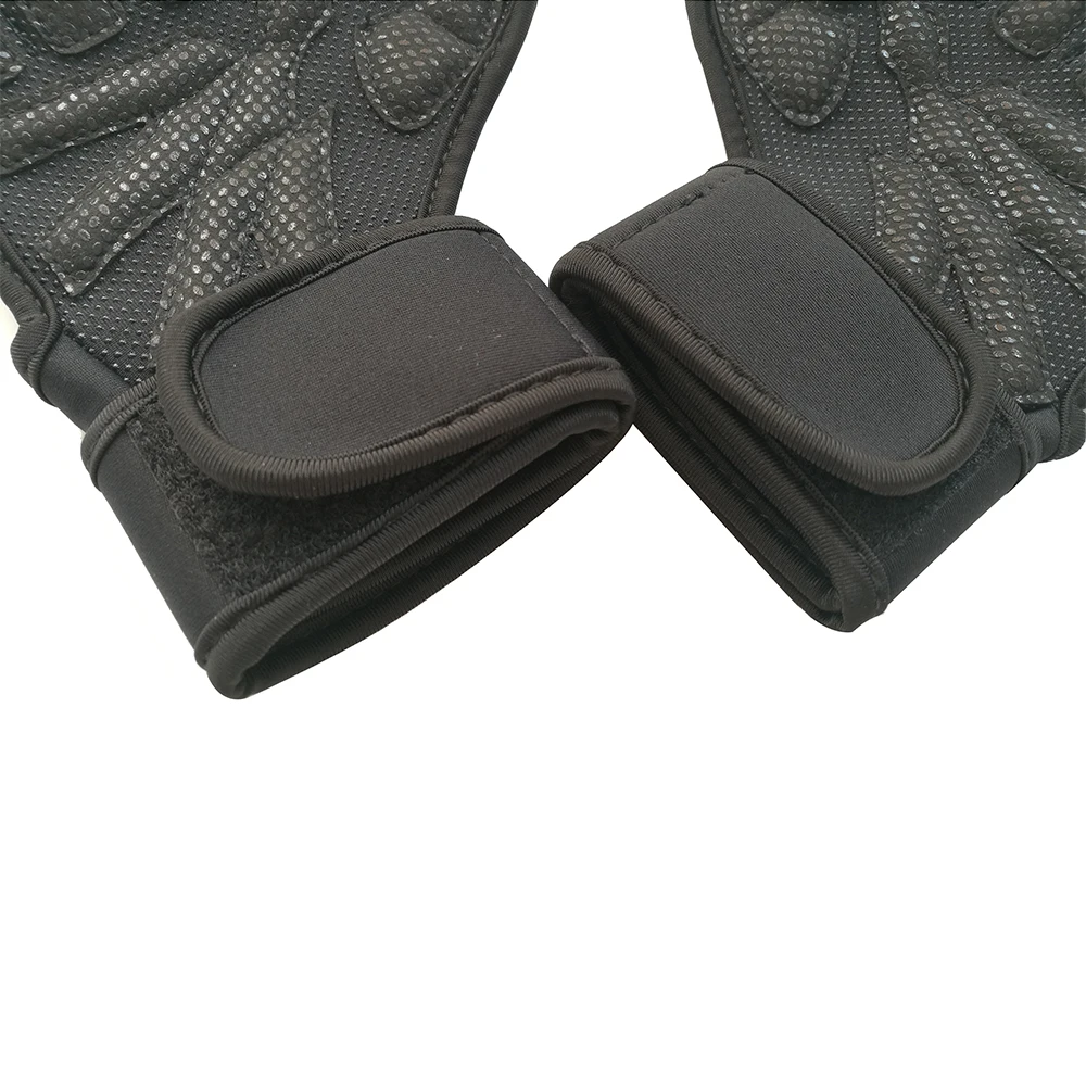 Черный Пользовательский логотип для подъема тяжелой атлетики тренировочные перчатки