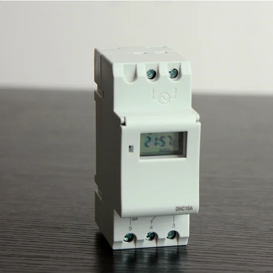 Microcomputer Electronic Programmable Digital TIMER SWITCH Time Relay Control 110/220V AC 16A Din Rail Mount
