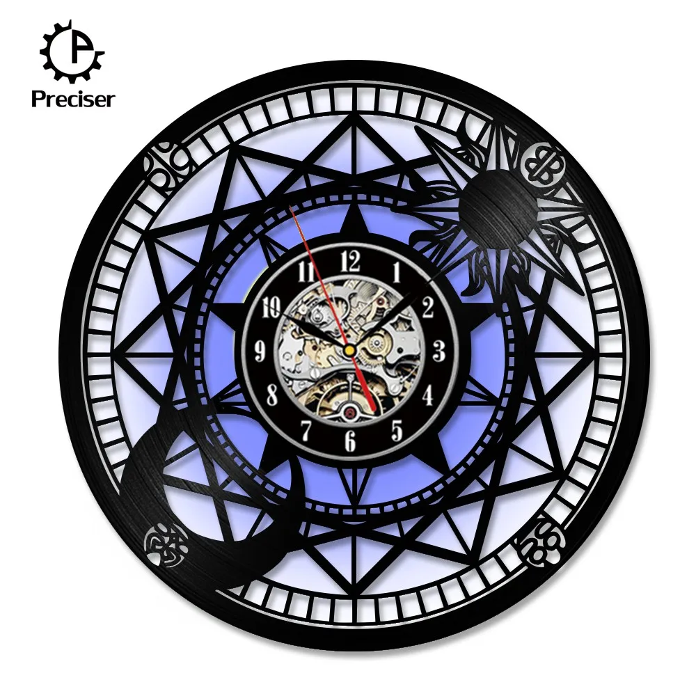 12inch china-made  Astronomy Art Preciser Vinyl Record Wall Clock For Living Room