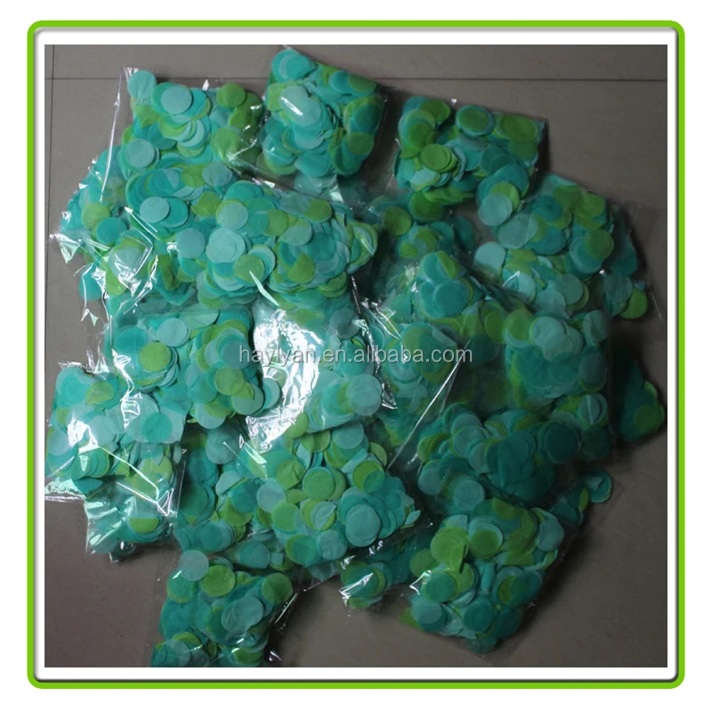 Оранжевый и черный тканевый круглый конфетти оптом