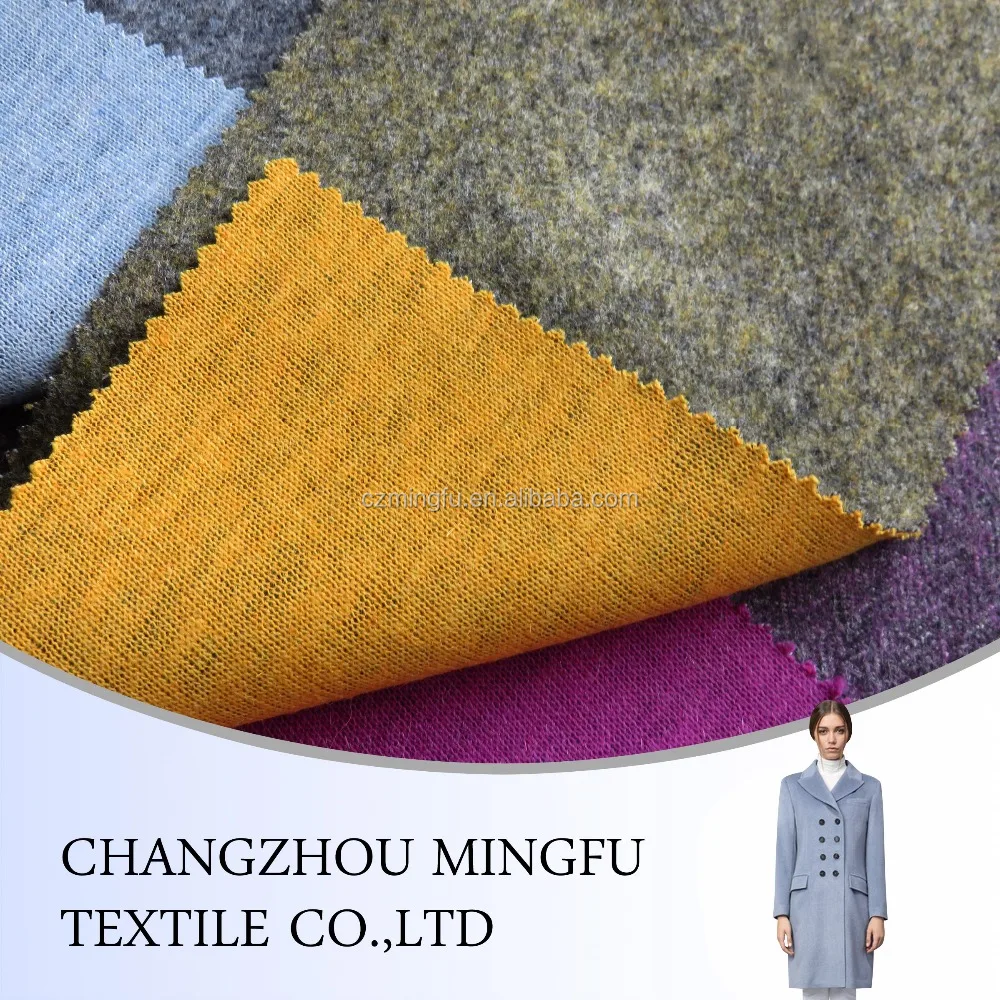 
wool tweed fabric, tweed woolen fabric, wool knit fabric for winter clothing 