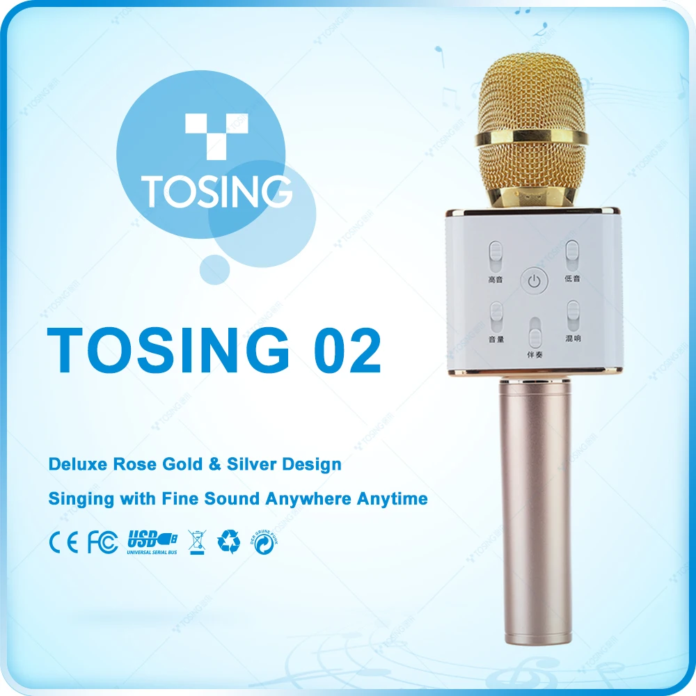 Лучший беспроводной микрофон для караоке Bluetooth ручной микрофон караоке микрофон компьютера
