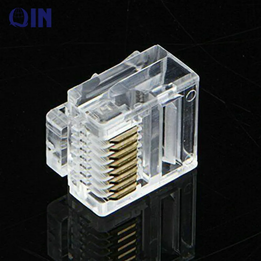 UTP cat6 RJ45 8P8C Short Body male Connector plug with insert