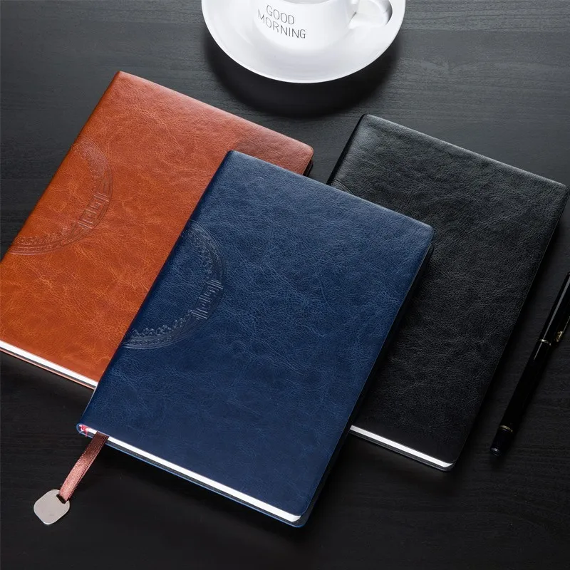 Stationery gifts custom diary printing leather notebook