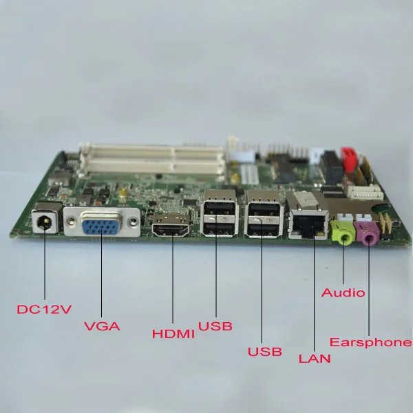 Встроенный мини Промышленная материнская плата с PCIE PCM3-D2550