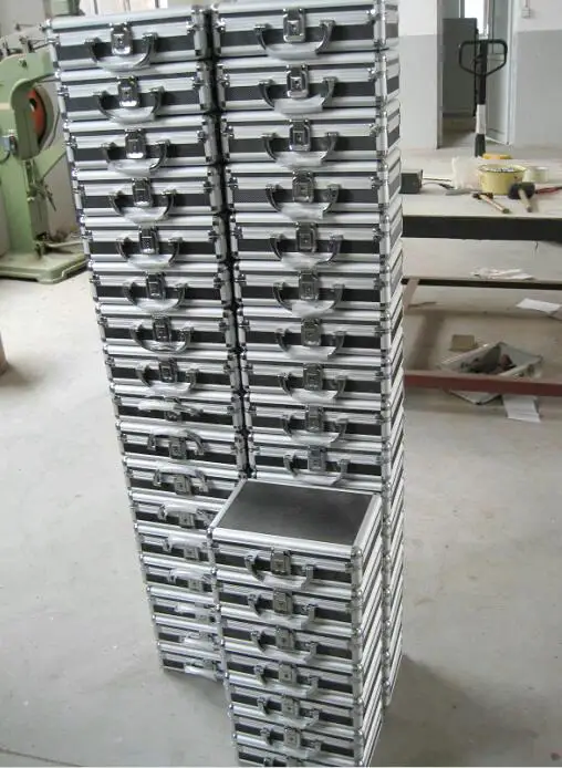 Waterproof Hard Short Gun Case Aluminum  with Egg Foam Inside