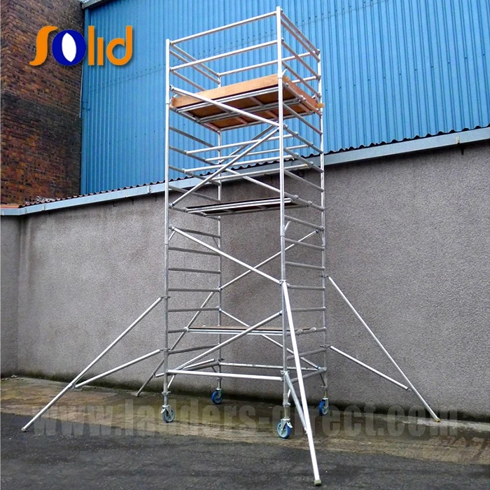 
Building platform equipment step ladder aluminum scaffolding for construction 