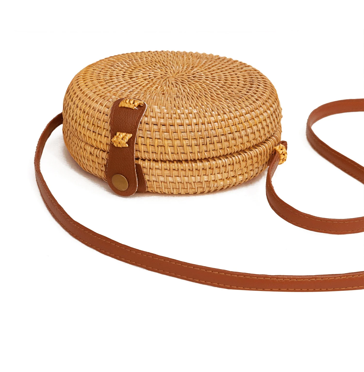 
New selling green straw handbag women tote bag summer environmentally bag for amazon 