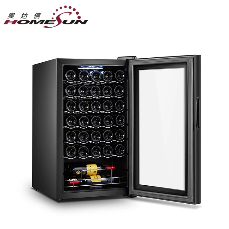 
JC-98-wine fridge 19 Inch Wide Under Counter Autodefrost Wine Refrigerator With CE 