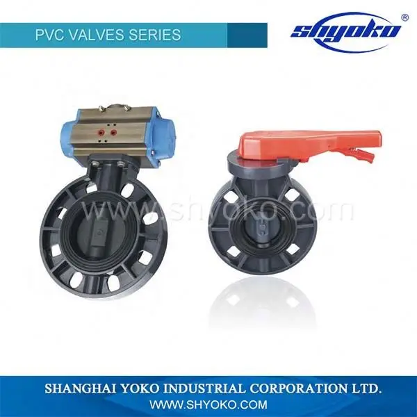 
For butterfly valve SCH 80 with 4 or 8 hole Plastic PVC ANSI Flange 