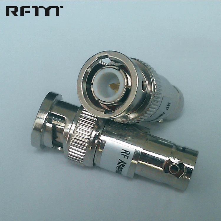 RFTYT Brand Sample Support Q9/BNC Male Female RF Coaxial Fixed Attenuator