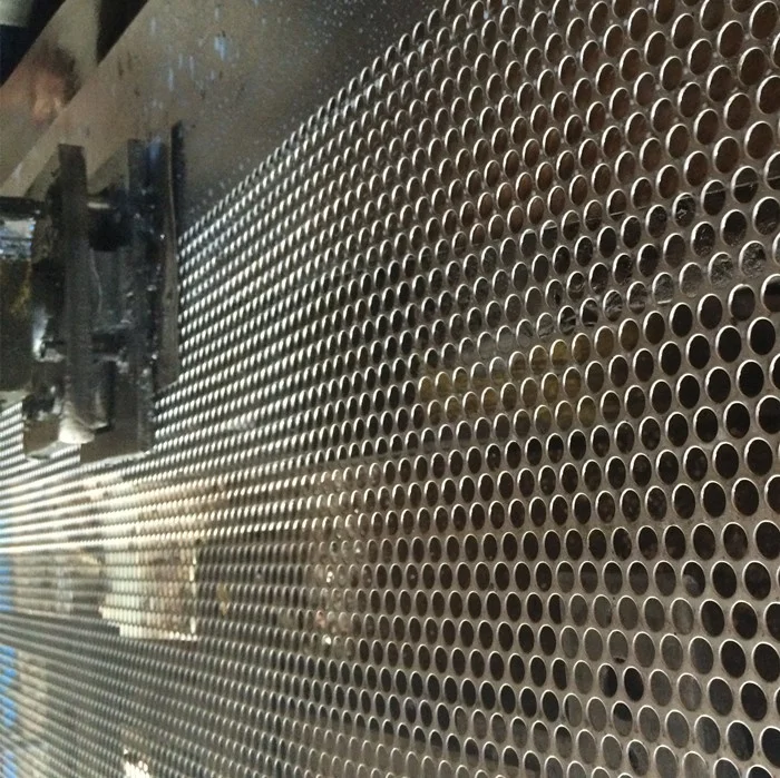 Aluminum / stainless steel/ Mild steel Round Hole Perforated Metal Sheet