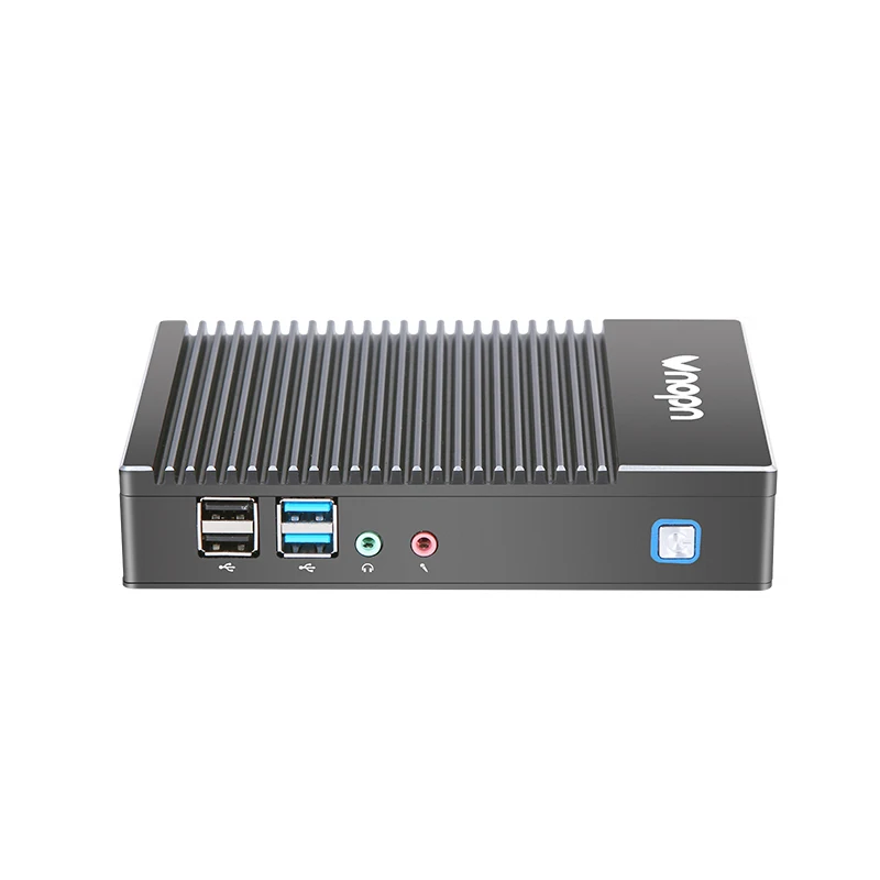 
 Китай новейший A6 CPU 1 * Ethernet Lan 8G Ram 128G SSD Virtualization безвентиляторный Nano Mini PC  