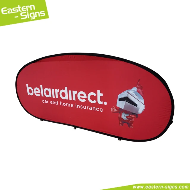 steel frame pop up A frame outdoor event banner