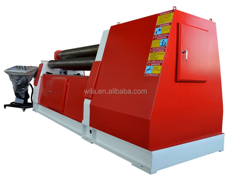 WILACNC ISOCE W11 series 16mm 2500mm Plate Roll Bending Mechanical Machine ,Roll Bending Factory Direct Sale