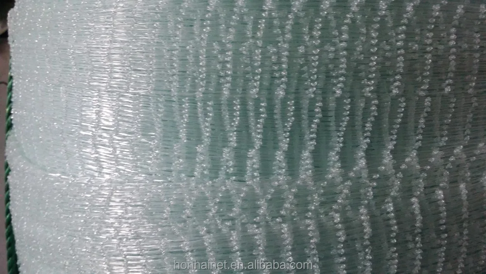 Hot-selling Nylon monofilament fishing net customized twine thickness mesh size