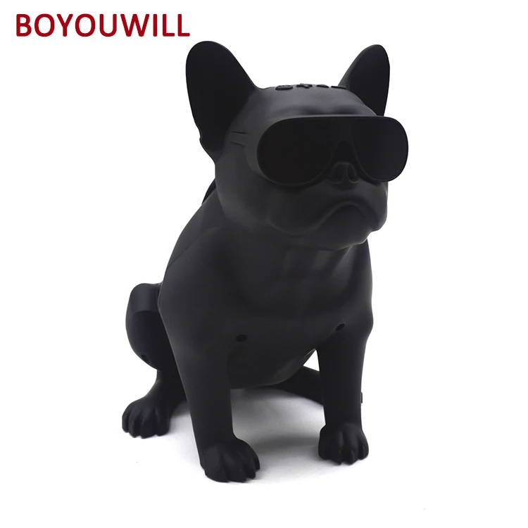 New Products Powerful Bulldog BT Wireless Speaker Dog Head Speaker