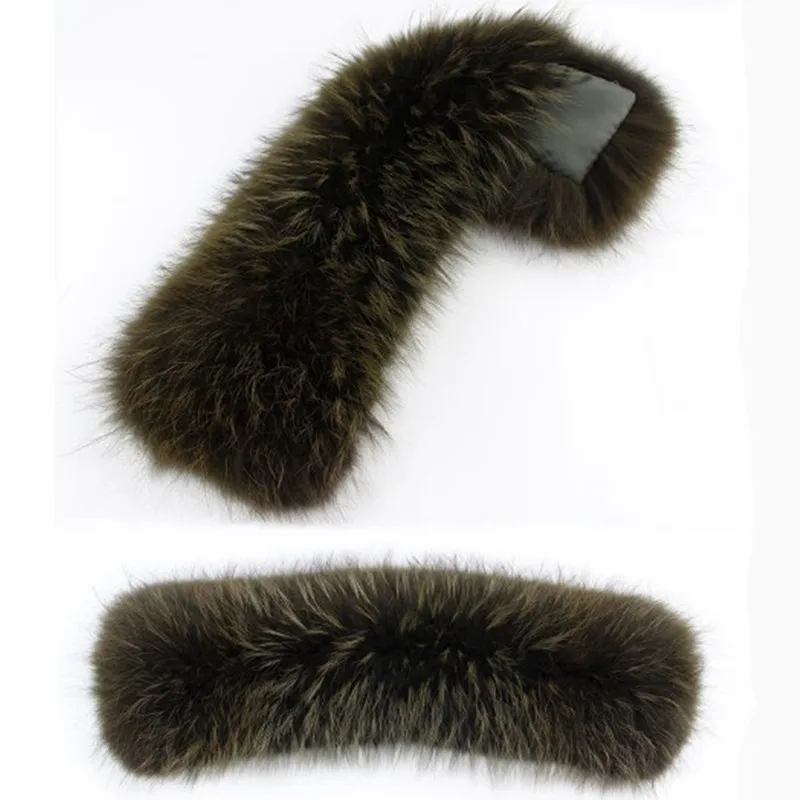 Hot Selling Large Women Jacket Raccoon Dog Fur Collar