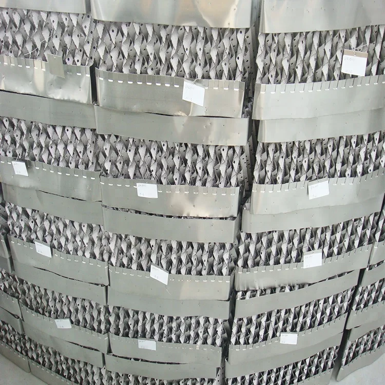 OEM Wire Mesh Gauze Structured Packing for Distillation Column Made in China