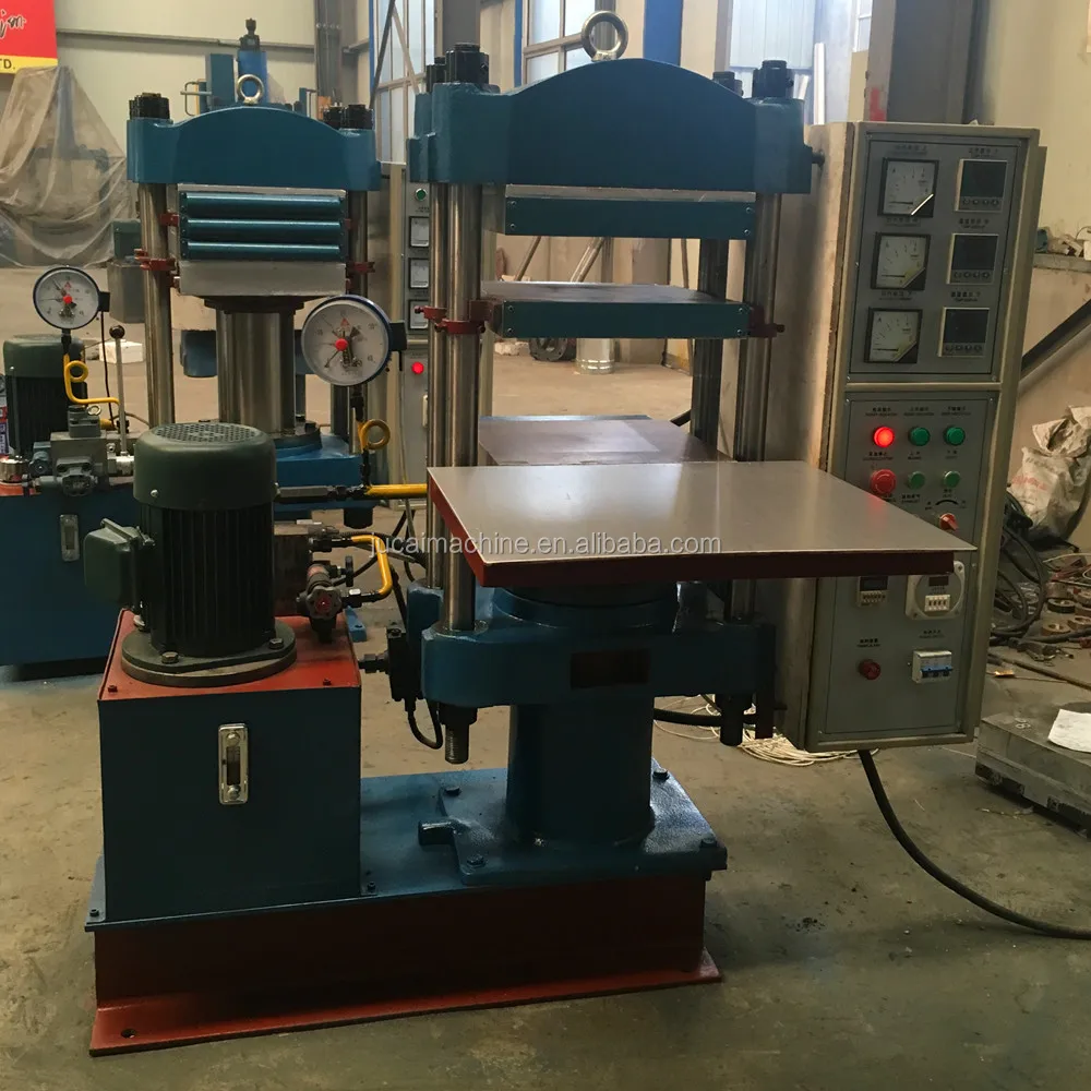 2 layers rubber plate mold press machine/hydraulic vulcanizer for rubber seals