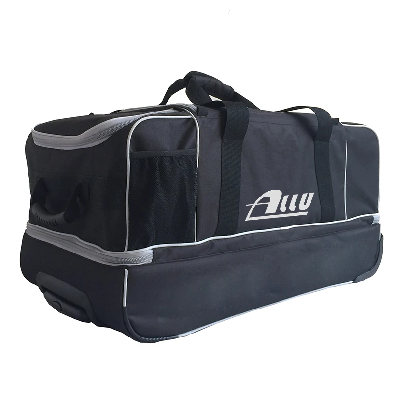 
Custom Double Small Large Layer 20 Inch Carry On Easy Nylon Shoe Sport Travel Suitcase Trolley Luggage Bag 