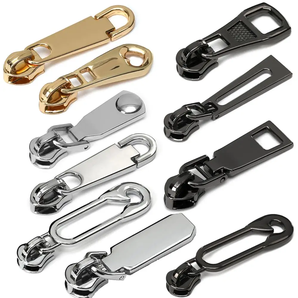 
Bag accessories guangzhou wholesale decorative metal custom zipper puller 