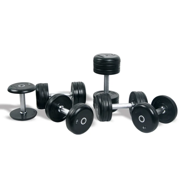 Famous China Manufacturers Cheap Wholesale China Gym Round Rubber Fix Dumbble Weight Set Dumbbell