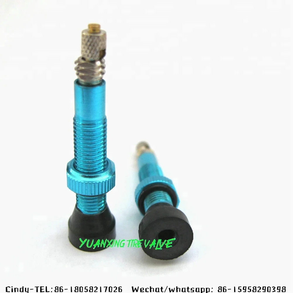 
Tubeless presta valve for bicycle tube VFM-43AL, aluminum alloy stem for Mountain bike 