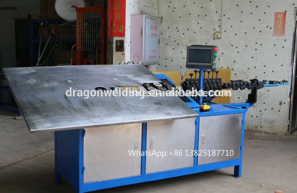 Full Automatic CNC 2D Basket Wire Bending Machine
