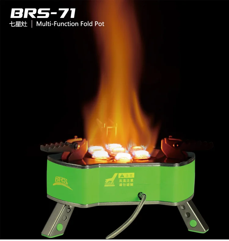 BRS-71 Portable Outdoor Camping Stove Butagas LPG Gas Cooking 9800W Picnic Gas Stove