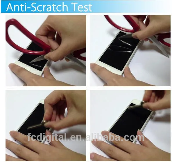 Завод питания полный размер закаленное стекло экрана протектор с анти синий свет для iphone 6 0.26 мм