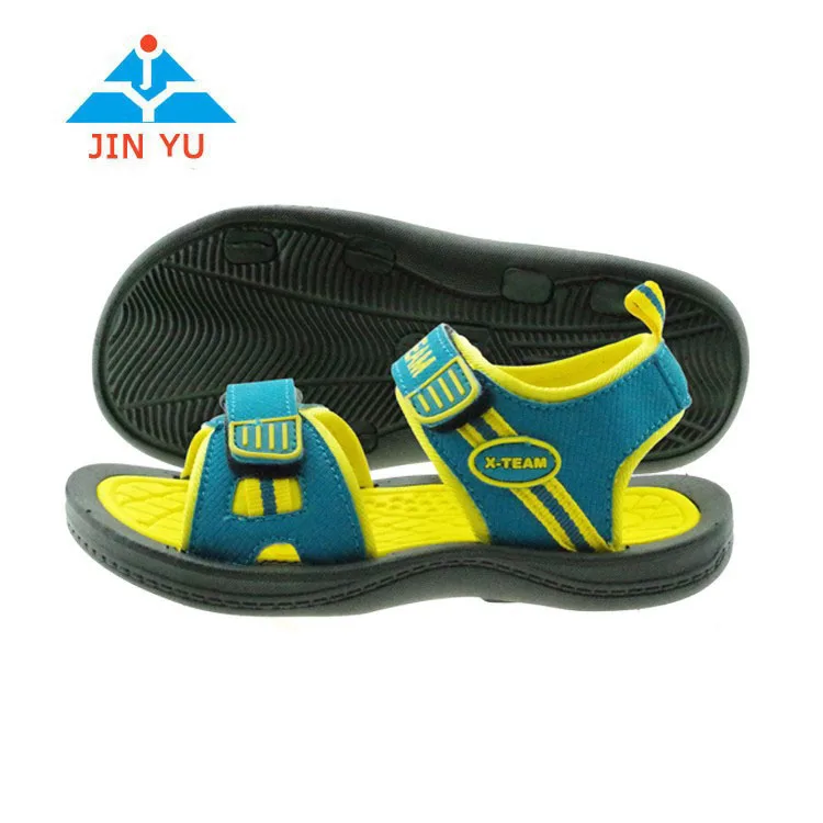 
nude fashion casual sport cork leather kids beach boys sandals for teenager 