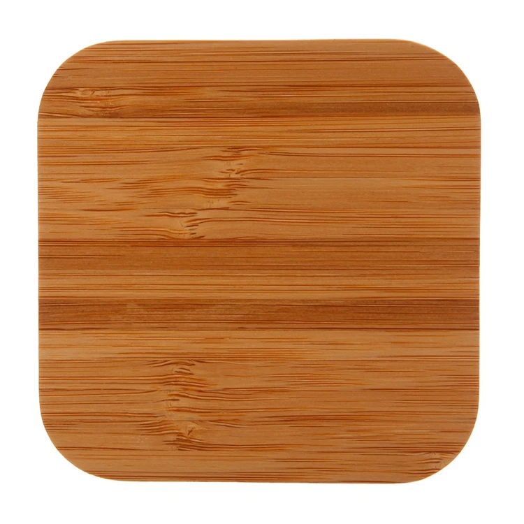 
Bamboo Charger Wood Charger 10W Fast Wireless Charger Pad Qi Standard For All Mobile Phone 
