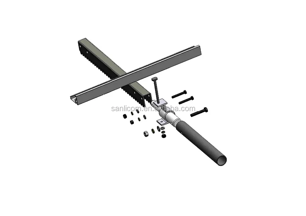 
Greenhouse Shading Rack and Pinion 